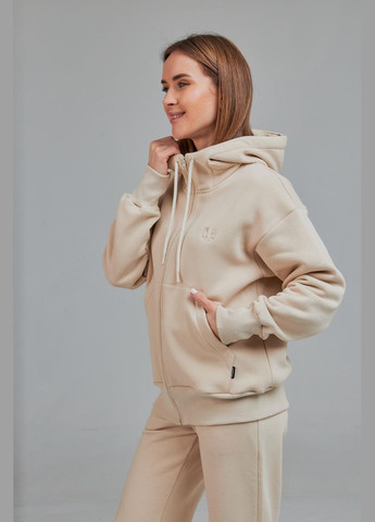 Бежевий кофта жіноча з капюшоном (м165.4) UMON (315480844)