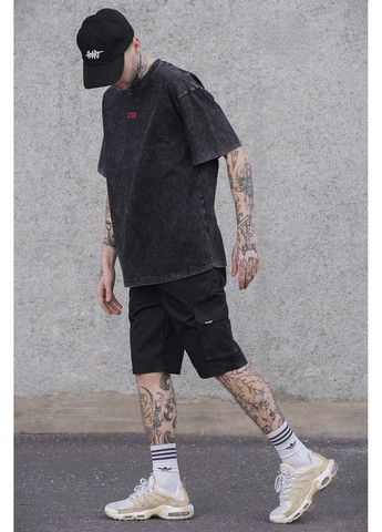 Чоловічі Трикотажні Шорти Карго Volt Reflective Black Without (337115899)
