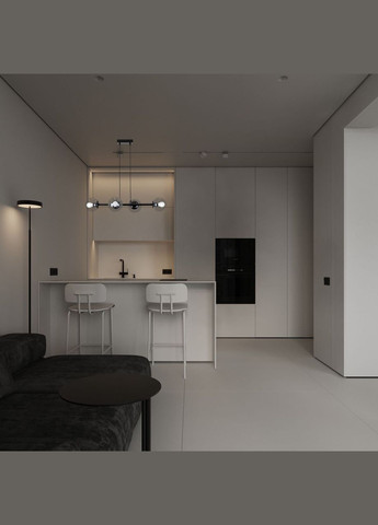 Підвісна сучасна люстра "Modern Luxe " (52-9909-4 BK+CL) No Brand (370072499)