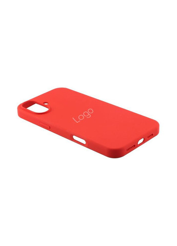 Чехол iPhone 16 Plus, Silicon Case - Черный №18 Foxconn (338833548)