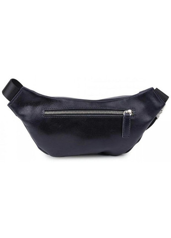 Сумка на пояс через плече жіноча із натуральної шкіри середня Синій 37979 Grande Pelle (355245384)
