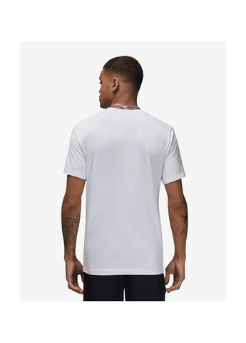 Белая мужская футболка essential crewneck tee 2 white Air Jordan