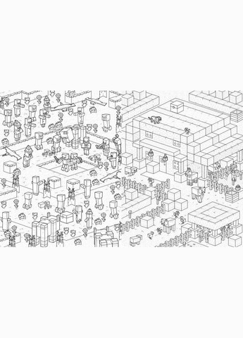 MINECRAFT Офіційна розмальовка (9786175230558) shop (9786175230558) Artbooks (366396752)