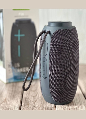 Портативна Bluetooth колонка P31 10 ВТ Сіра Hopestar (322127282)
