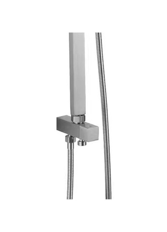 Душевая стойка универсальная Kubis на два потребителя LDKUB1120NKS46111 Nickel LIDZ 1120 (346492410)