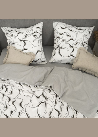 Комплект постільної білизни Двоспальний Ранфорс 24290 Viluta (339602491)