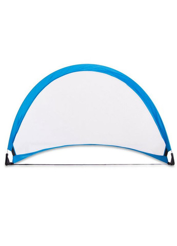 Складні футбольні ворота для тренувань (1шт) PORAY (пластик, сітка, PVC чохол, р-р 4ft (121х81х81см), синій) (PS-SN001S_Синій) SP-Sport (361434842)