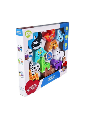 Обучающий игровой набор Kiddi Smart – Зверушки-пазлики KiddiSvit (314961813)