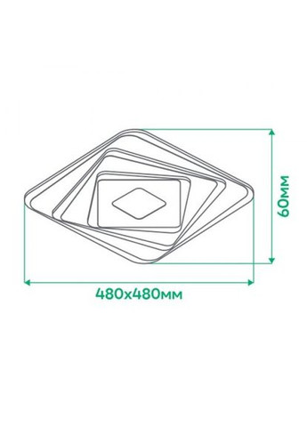 Светодиодный светильник AL6112ARD 90W OMEGA (80042) Ardero (305757566)
