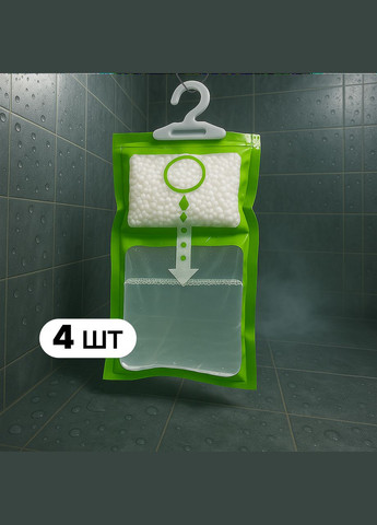 Влагопоглотитель 4 шт. подвесной набор China (323158454)