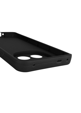 Чехол силиконовый Soft Touch с 3D принтом для Redmi Note 14 Pro Plus черный (Полная защита камеры) Xiaomi (370671482)