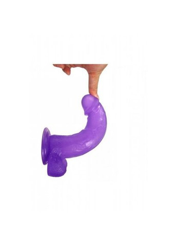 Фаллоімітатор силіконовий Clear crystal S (15sm - S size) на присосці вагінальний анальний м'який Lovetoy (303896538)