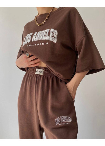 Стильный оверсайз костюм "Los Angeles" No Brand С824/825-1415/1 (351856658)