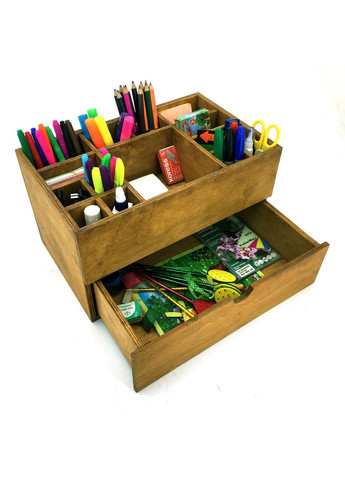 Настольный органайзер из дерева Пайкон мускат (КНЦ-008707) No Brand (328227170)