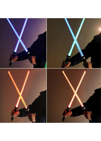 Игровой набор из 2-х световых мечей джедаев (Звездные войны). Джедайские световые мечи, изменяющие цвет Star Wars (365251776)