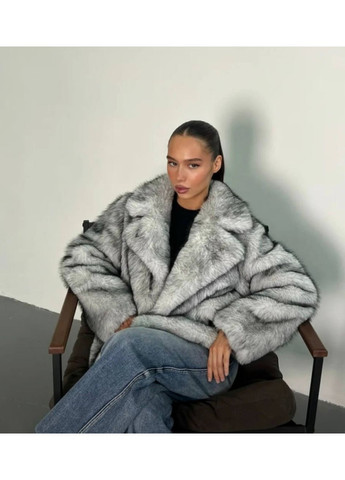 Шубка з екохутра «чорнобурка» — ЗАМІР В ОПИСІ Vione (370655362)