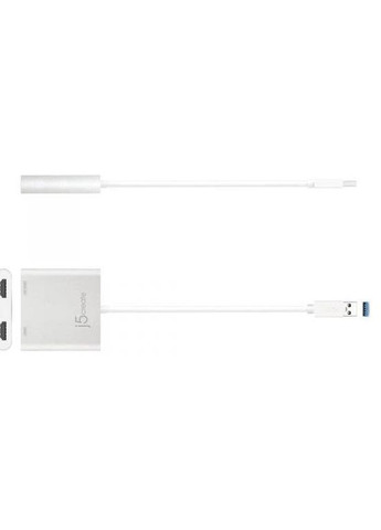Адаптер USB-A to 2xHDMI F dual display (JUA365-N) J5create (391736592)