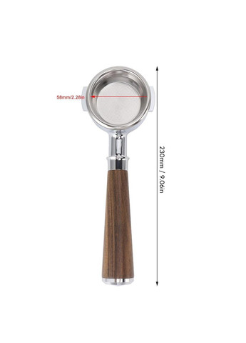 Холдер Ø 58 mm бездонный Портафильтр Professional Filter Holder (R-18586-VS) No Brand (303975187)