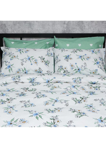 Комплект постільної білизни Бязь Gold Люкс «» Полуторний 143х210 наволочки 2х40х60 (MS-820006980) Moon&Star Spring Harmony (356116025)