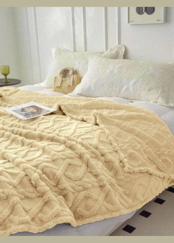 Плед теплий "Косичка" No Brand (304942756)