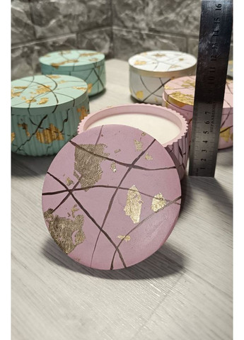 Свічка у кашпо XXL з ароматом Польових квітів Hand Made (361286286)