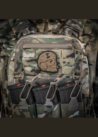 Нашивка War is Hell 3D PVC Coyote M-TAC (315047541)