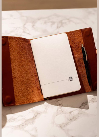 Кожаный блокнот софт-бук 7.0 светло-коричневый (A-026787) BlankNote (328961657)