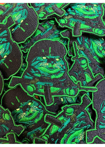 Шеврон Военный кот (Форма контурная. На липучке) Размер 8x8см No Brand (369924554)