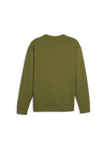 Зелена демісезонна світшот rad/cal men's sweatshirt Puma