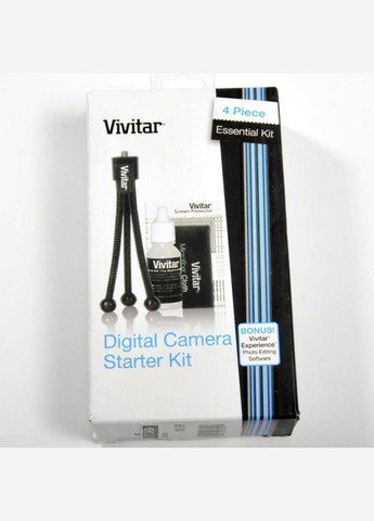 Фотовиводу Система Відтворення Зображень Digital Camera Starter Kit (4 Piece) Essential Kit Vivitar (292734869)