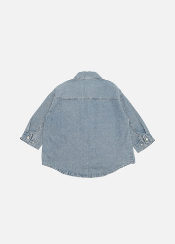 Голубой рубашка No Brand