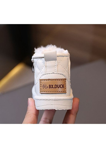 Цветные зимние ботинки детские зимние bx.duck, белый No Brand