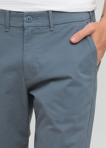 Серые демисезонные брюки Abercrombie & Fitch