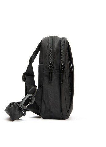 Мужская тканевая сумка-слинг 6043 black Lanpad (366092146)