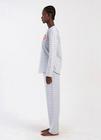 Сіра зимня піжама жіноча Vienetta