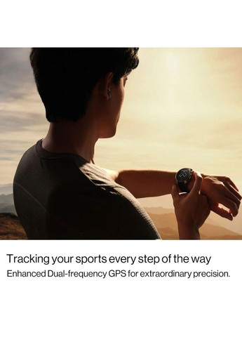 Смарт-годинник Watch 3 Global Black, NFC, IP68, 5ATM OnePlus (349815787)