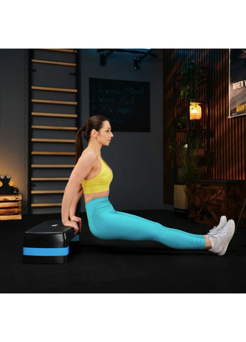 Степь платформа TX-030AS 3 уровневая черно-голубая TREX Sport (361951913)