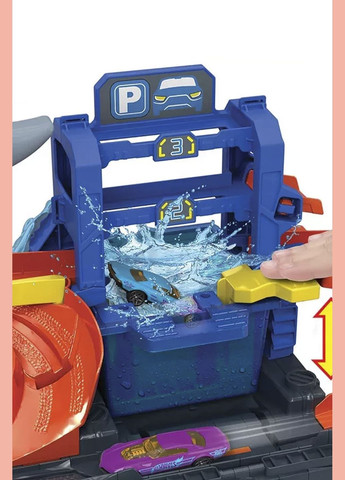 Игровой набор "Автомойка: Суперакула" цвет разноцветный ЦБ-00265111 Hot Wheels (307904648)