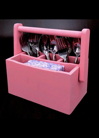 Підставка для столових приладів з дерева Сьюджо барбі (ПСП-001650) No Brand (327425004)