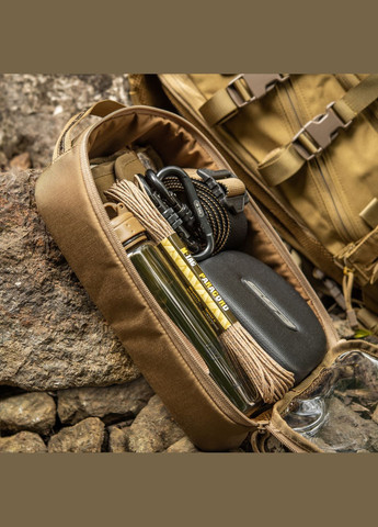 Органайзер утилітарний прозорий Elite Large (30х19 см) Coyote M-TAC (303261879)