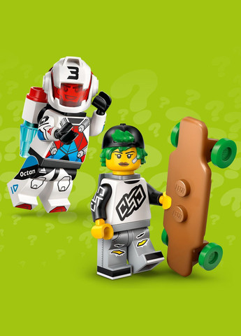Фигурка-сюрприз для конструкторов Minifigures S27, 9 деталей (71048) Lego (339781515)