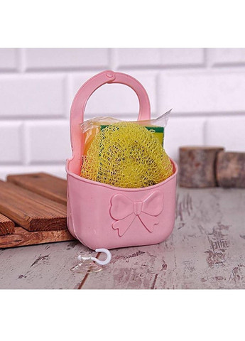 Кишеня тримач силіконовий підвісний з губкою для миття посуду і скребком Kitchen Master (327366483)