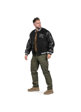 Куртка демисезонная Sturm NY Baseball Jacket with Patch Black Mil-Tec (334830927)