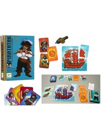 Гра Атака піратів Piratatak DJ05113 Djeco (362314640)