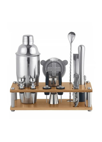 Подарунковий набір бармена B6 для приготування коктейлів 16 предметів Youchen (323640790)