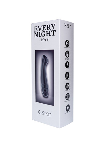Вибратор с ярко выраженной головкой для точки G, Every Night Toys (333986582)