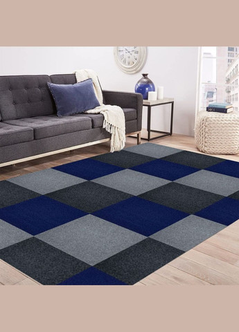 Самоклеюча плитка під ковролін темно-сіра 600х600х4,5мм SW-00001288 No Brand (328578479)