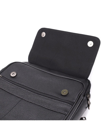 Чоловіча сумка з ручкою для перенесення в руці з натуральної шкіри 23026 Чорний Vintage (357494941)