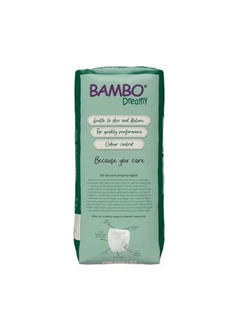 Нічні ЕКО підгузки -трусики для хлопчиків Bambo Dreamy Night Pants (15-35 кг) 4-7 років. Bambo Nature (285714951)