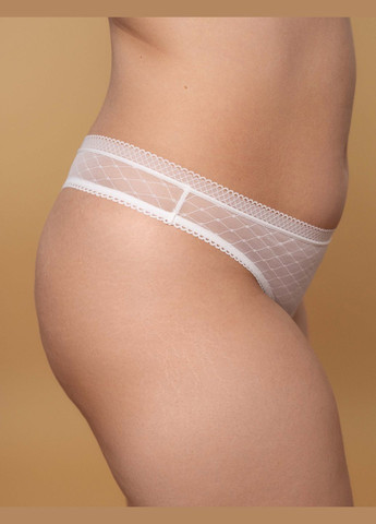 Трусики Стрінги SLZ27502002 білий Середня талія Brabrabra Сімпли (327415247)